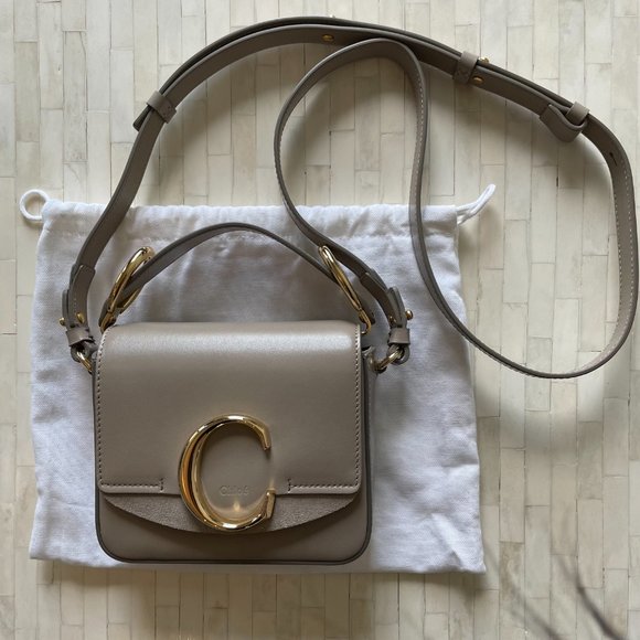 *SOLD* Mini Chloé C Bag - Motty Grey - Picture 7 of 11